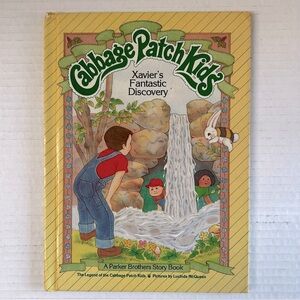 Vintage 1984 Cabbage Patch Kids Book - Xavier's Fantastic Discovery Hardcover